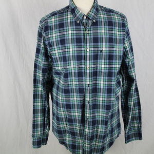 American Eagle Men's XLT Athletic Fit Plaid Shirt
